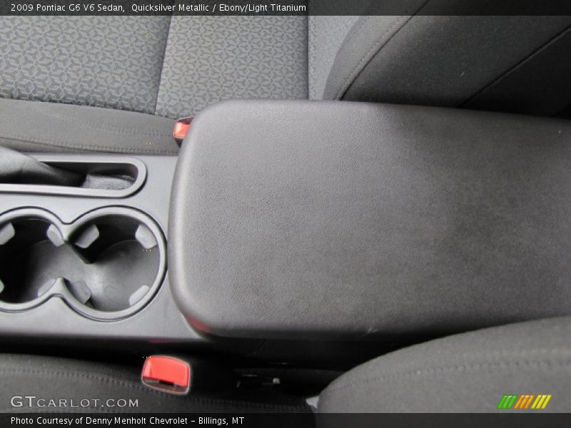 Quicksilver Metallic / Ebony/Light Titanium 2009 Pontiac G6 V6 Sedan