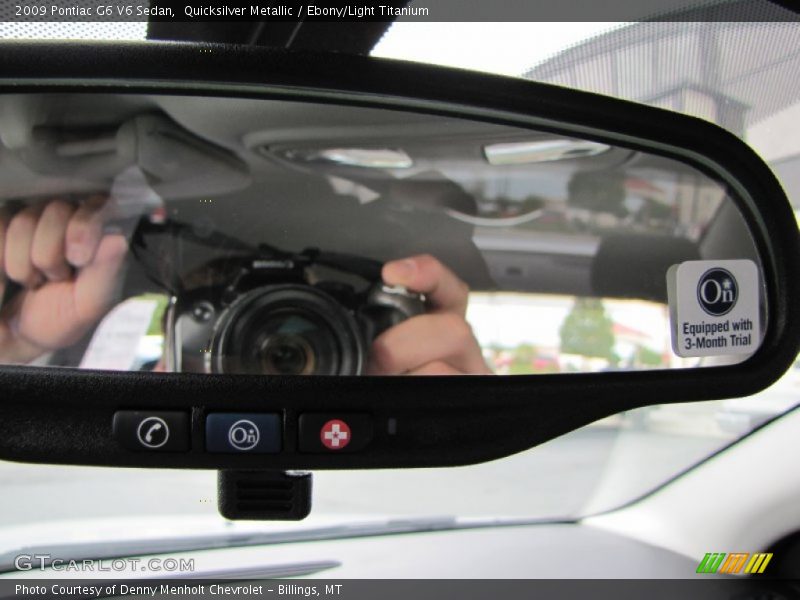 Quicksilver Metallic / Ebony/Light Titanium 2009 Pontiac G6 V6 Sedan