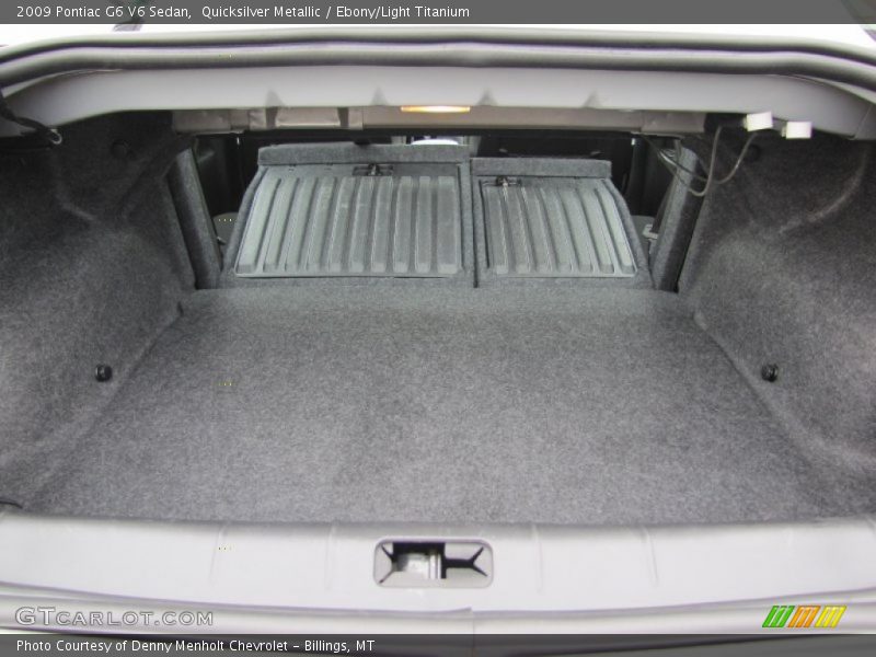 Quicksilver Metallic / Ebony/Light Titanium 2009 Pontiac G6 V6 Sedan