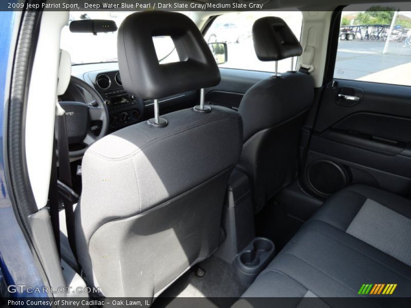 Deep Water Blue Pearl / Dark Slate Gray/Medium Slate Gray 2009 Jeep Patriot Sport