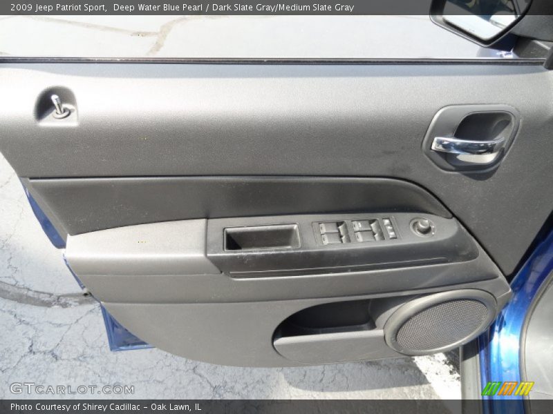 Deep Water Blue Pearl / Dark Slate Gray/Medium Slate Gray 2009 Jeep Patriot Sport