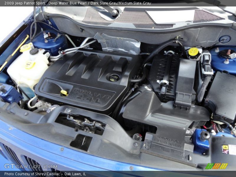  2009 Patriot Sport Engine - 2.4 Liter DOHC 16-Valve Dual VVT 4 Cylinder