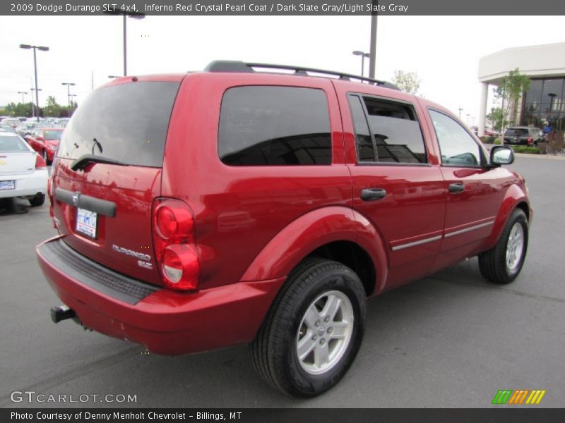 Inferno Red Crystal Pearl Coat / Dark Slate Gray/Light Slate Gray 2009 Dodge Durango SLT 4x4