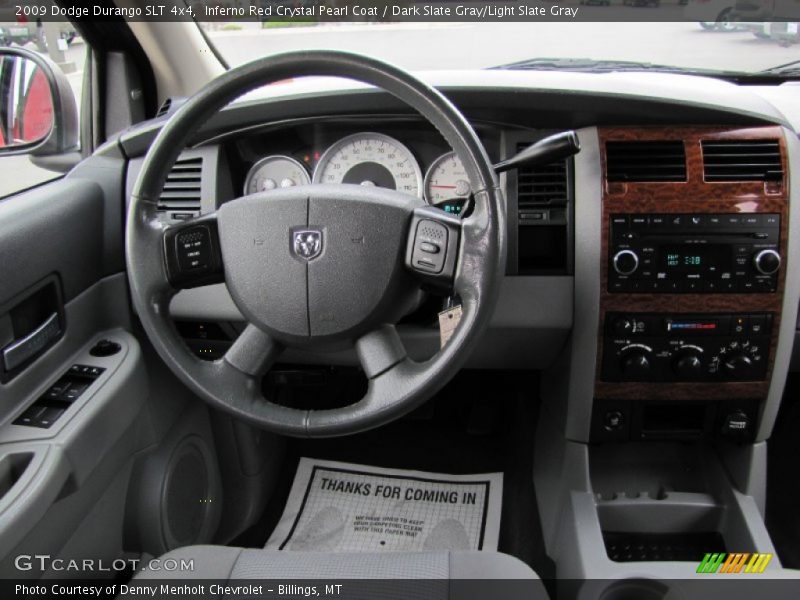 Inferno Red Crystal Pearl Coat / Dark Slate Gray/Light Slate Gray 2009 Dodge Durango SLT 4x4