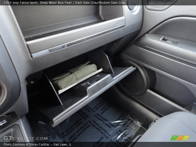 Deep Water Blue Pearl / Dark Slate Gray/Medium Slate Gray 2009 Jeep Patriot Sport