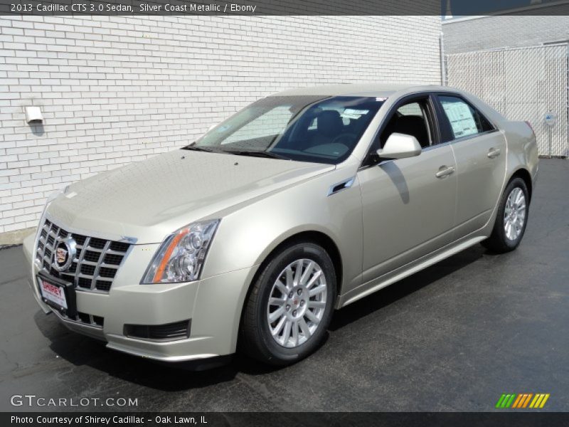 Front 3/4 View of 2013 CTS 3.0 Sedan