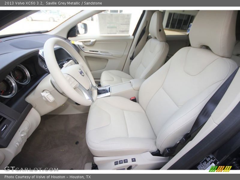 Front Seat of 2013 XC60 3.2
