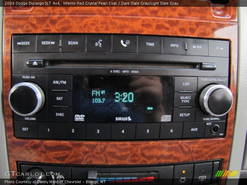 Audio System of 2009 Durango SLT 4x4