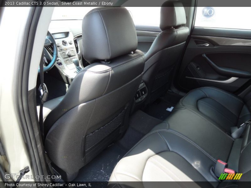 Silver Coast Metallic / Ebony 2013 Cadillac CTS 3.0 Sedan