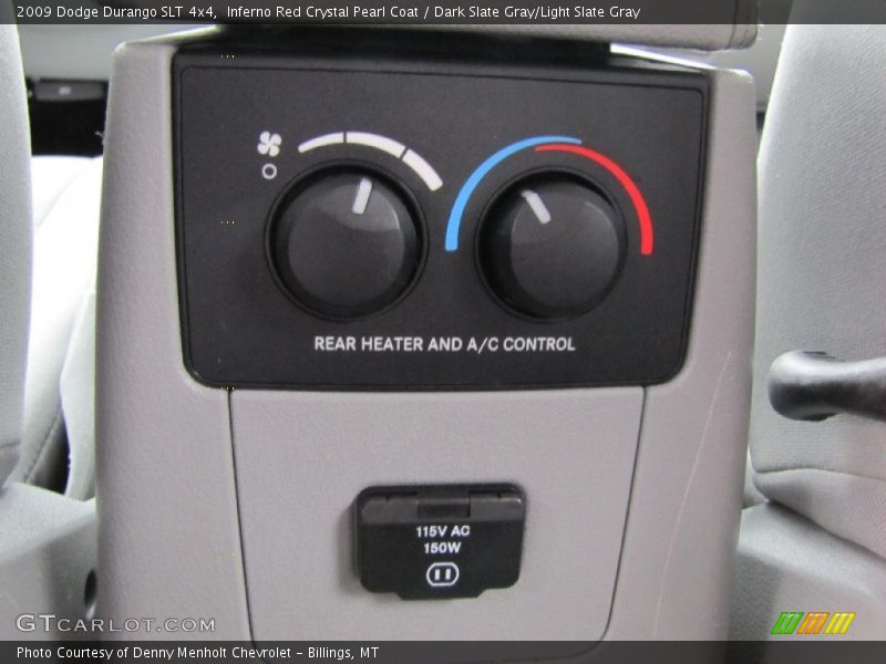 Controls of 2009 Durango SLT 4x4