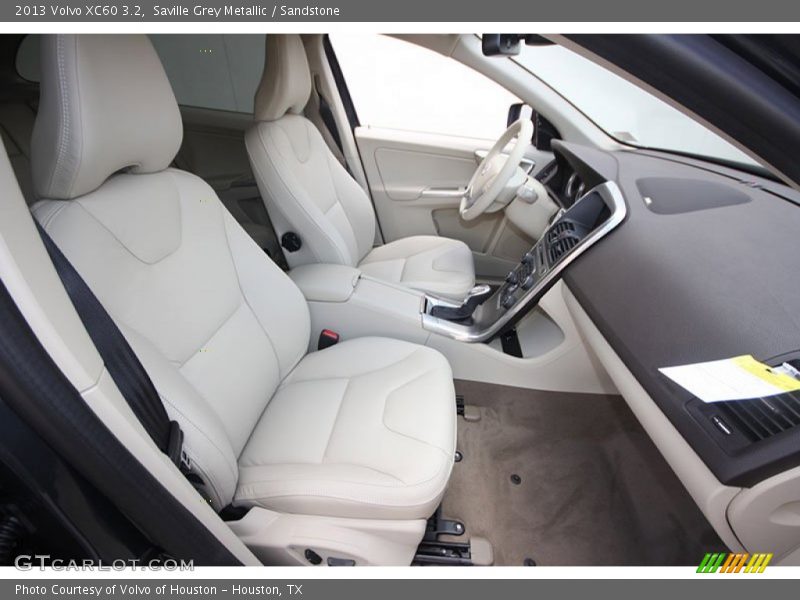 Front Seat of 2013 XC60 3.2