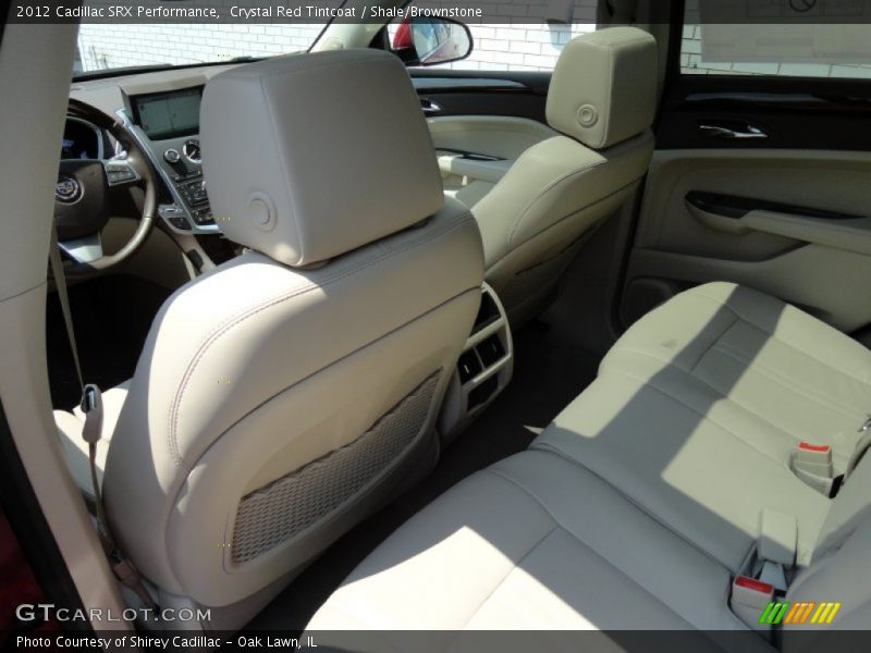Crystal Red Tintcoat / Shale/Brownstone 2012 Cadillac SRX Performance
