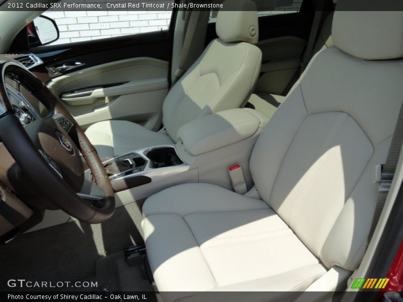 Crystal Red Tintcoat / Shale/Brownstone 2012 Cadillac SRX Performance