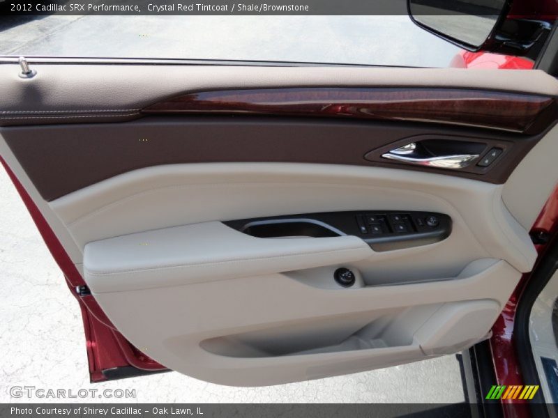 Crystal Red Tintcoat / Shale/Brownstone 2012 Cadillac SRX Performance