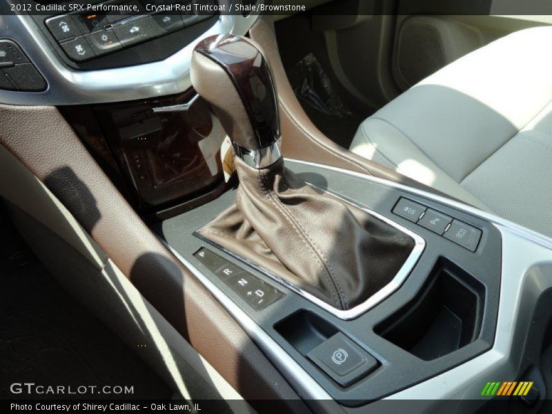 Crystal Red Tintcoat / Shale/Brownstone 2012 Cadillac SRX Performance