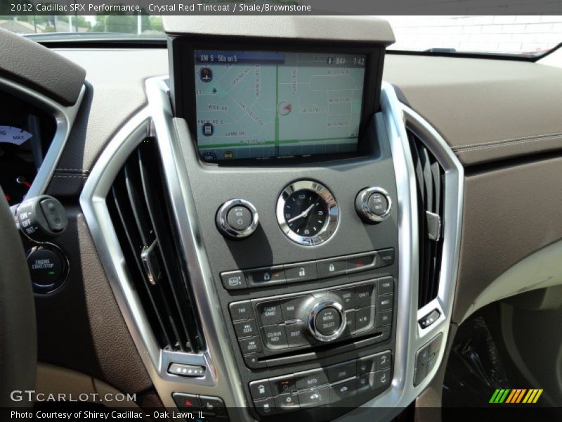 Crystal Red Tintcoat / Shale/Brownstone 2012 Cadillac SRX Performance