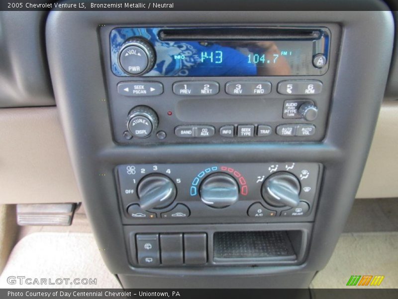 Controls of 2005 Venture LS