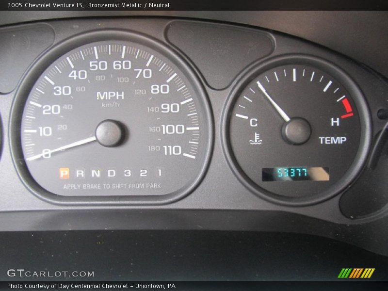 Bronzemist Metallic / Neutral 2005 Chevrolet Venture LS