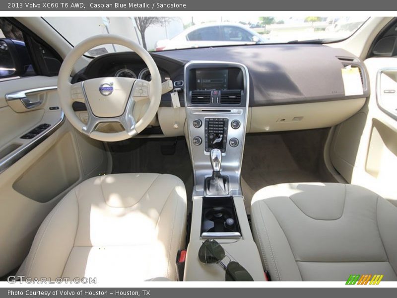Caspian Blue Metallic / Sandstone 2013 Volvo XC60 T6 AWD
