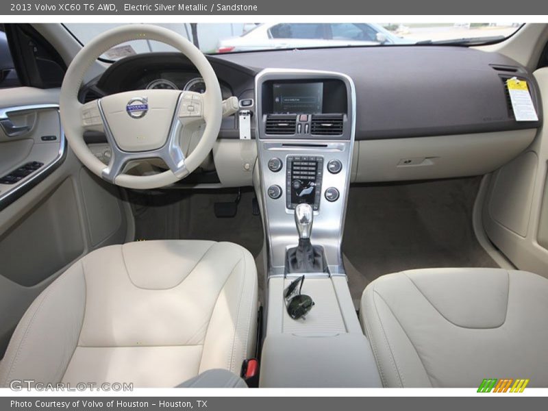 Electric Silver Metallic / Sandstone 2013 Volvo XC60 T6 AWD