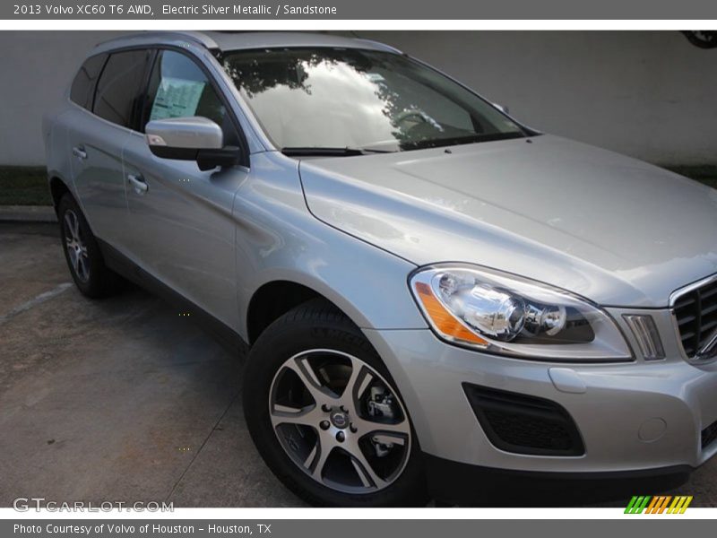 Electric Silver Metallic / Sandstone 2013 Volvo XC60 T6 AWD