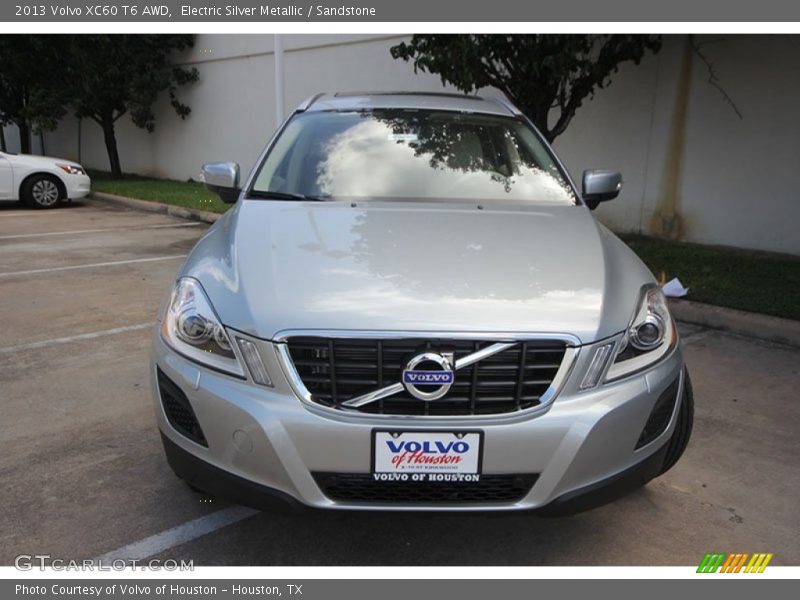 Electric Silver Metallic / Sandstone 2013 Volvo XC60 T6 AWD