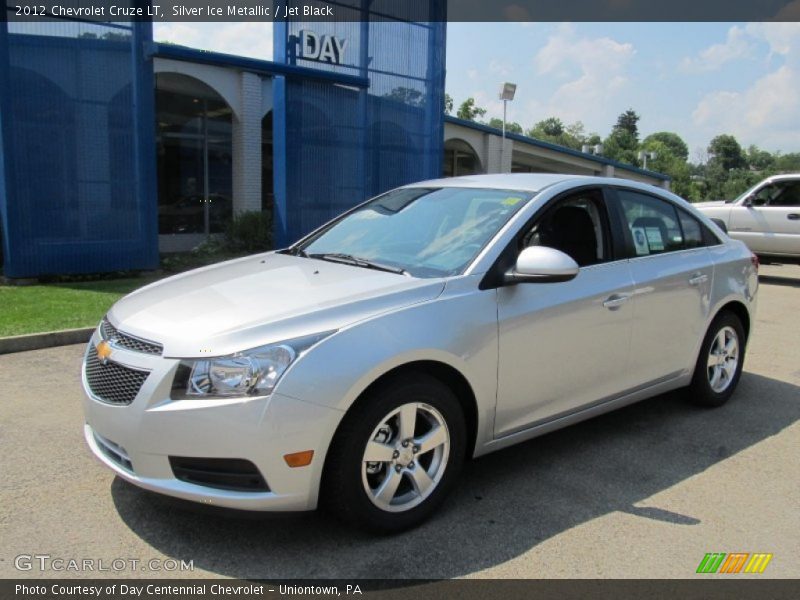Silver Ice Metallic / Jet Black 2012 Chevrolet Cruze LT