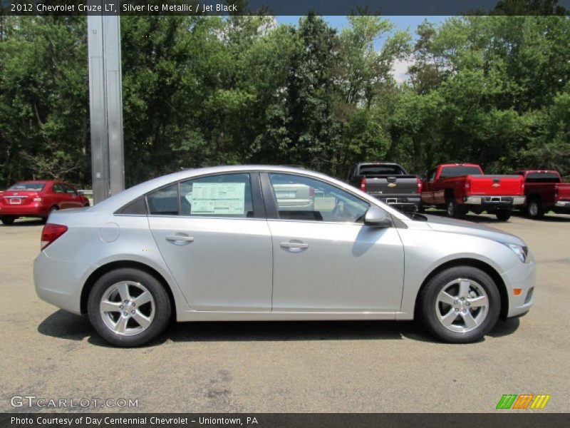 Silver Ice Metallic / Jet Black 2012 Chevrolet Cruze LT