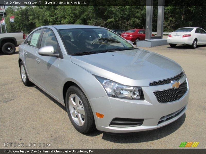 Silver Ice Metallic / Jet Black 2012 Chevrolet Cruze LT