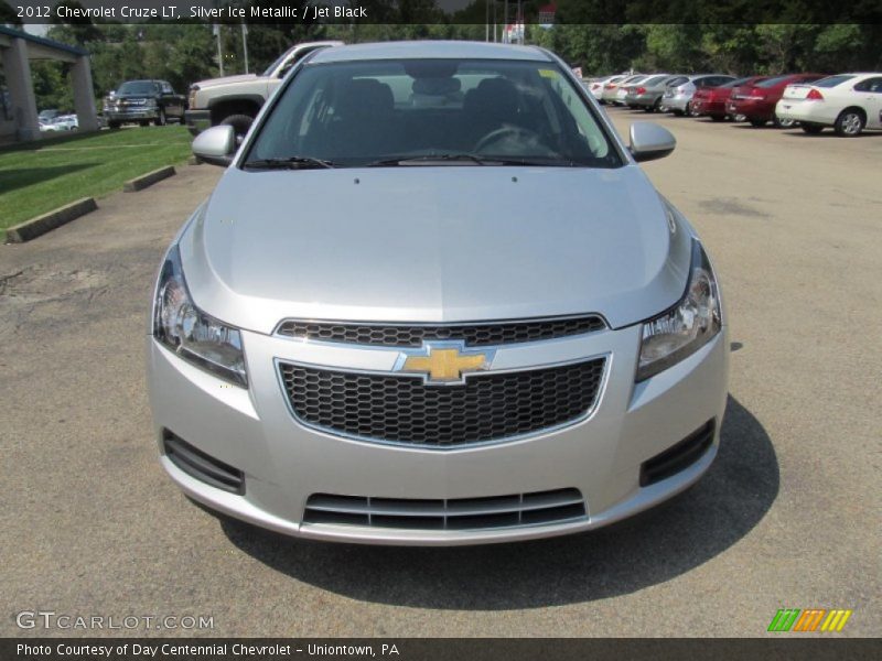 Silver Ice Metallic / Jet Black 2012 Chevrolet Cruze LT