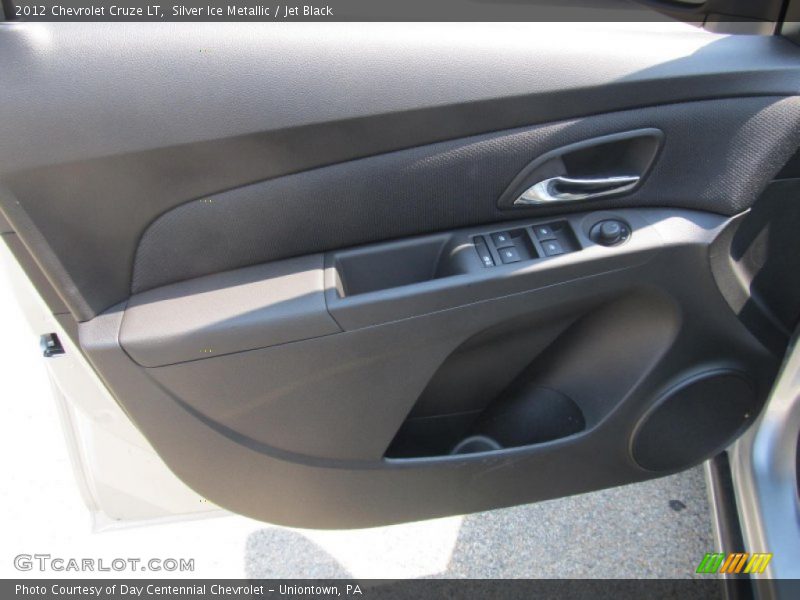 Silver Ice Metallic / Jet Black 2012 Chevrolet Cruze LT