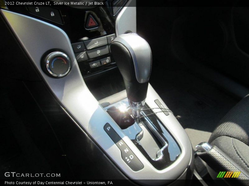 Silver Ice Metallic / Jet Black 2012 Chevrolet Cruze LT