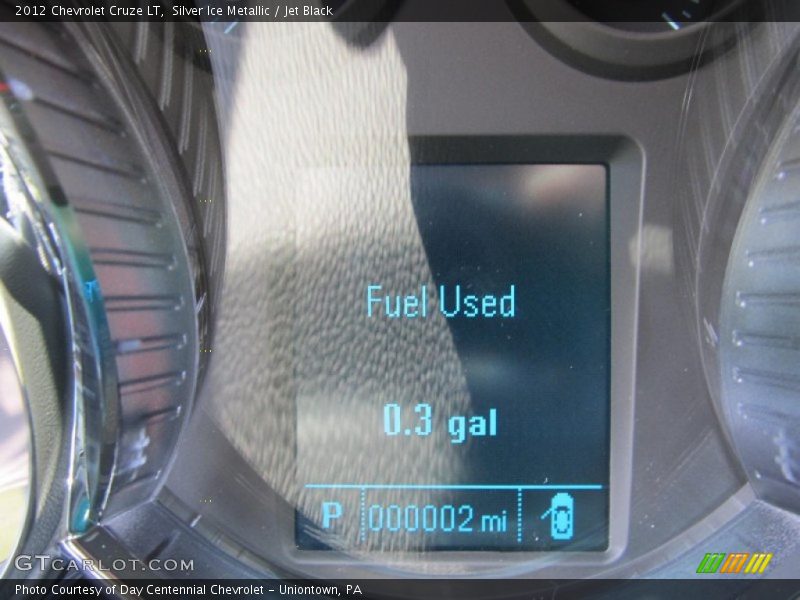 Silver Ice Metallic / Jet Black 2012 Chevrolet Cruze LT