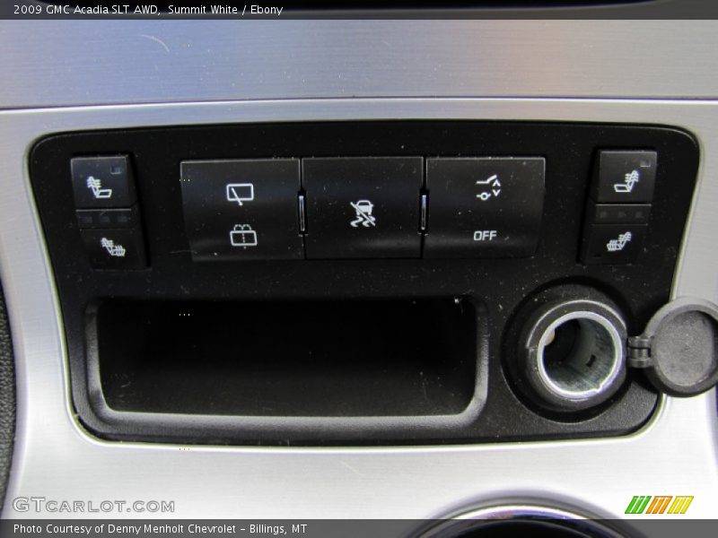 Summit White / Ebony 2009 GMC Acadia SLT AWD