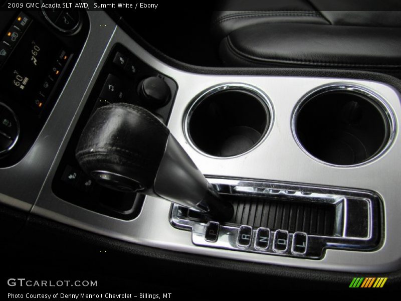 Summit White / Ebony 2009 GMC Acadia SLT AWD
