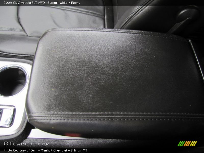 Summit White / Ebony 2009 GMC Acadia SLT AWD