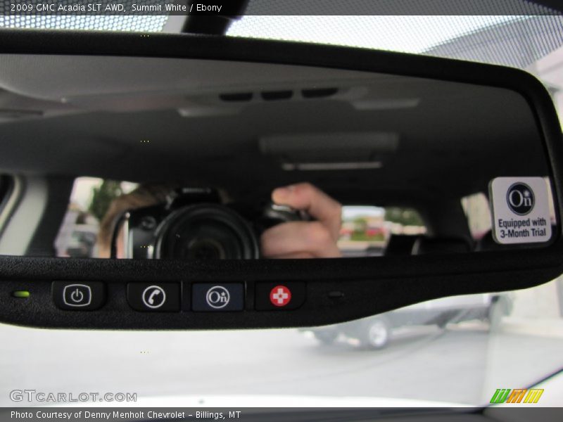 Summit White / Ebony 2009 GMC Acadia SLT AWD