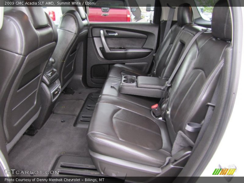 Summit White / Ebony 2009 GMC Acadia SLT AWD