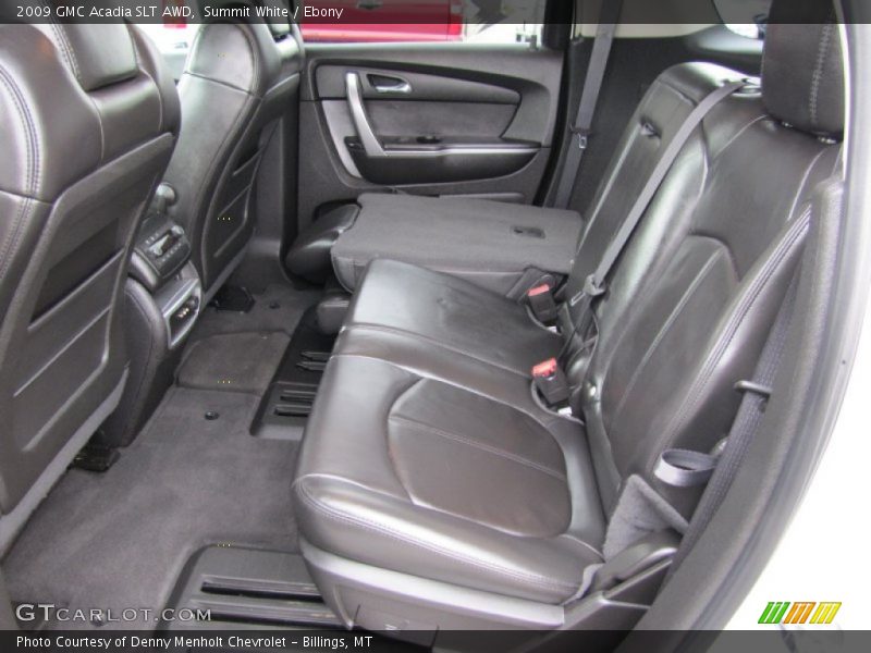Summit White / Ebony 2009 GMC Acadia SLT AWD