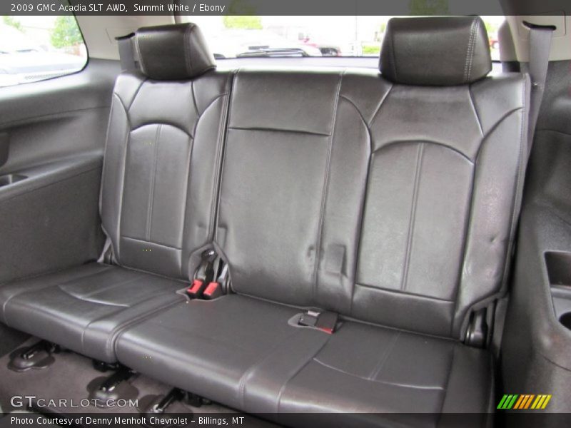 Summit White / Ebony 2009 GMC Acadia SLT AWD