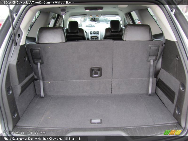 Summit White / Ebony 2009 GMC Acadia SLT AWD