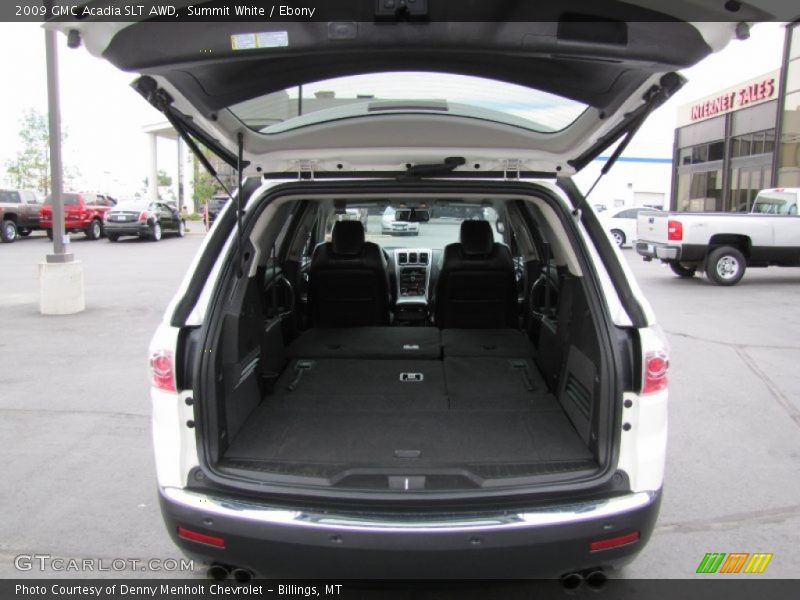 Summit White / Ebony 2009 GMC Acadia SLT AWD