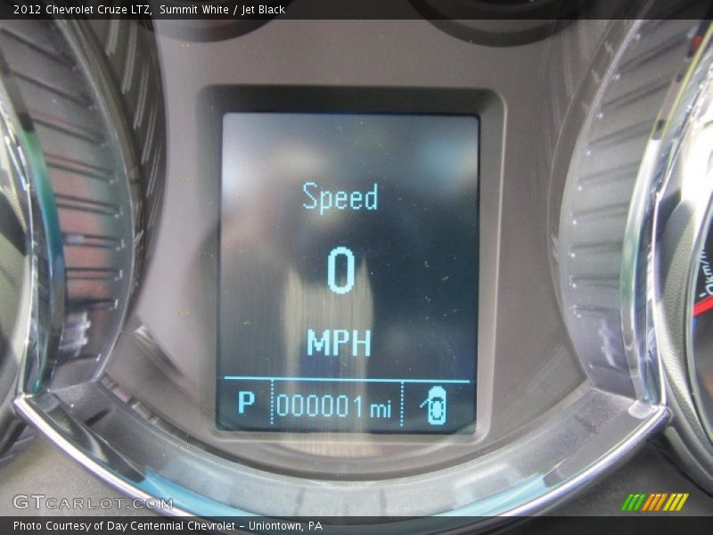 Summit White / Jet Black 2012 Chevrolet Cruze LTZ