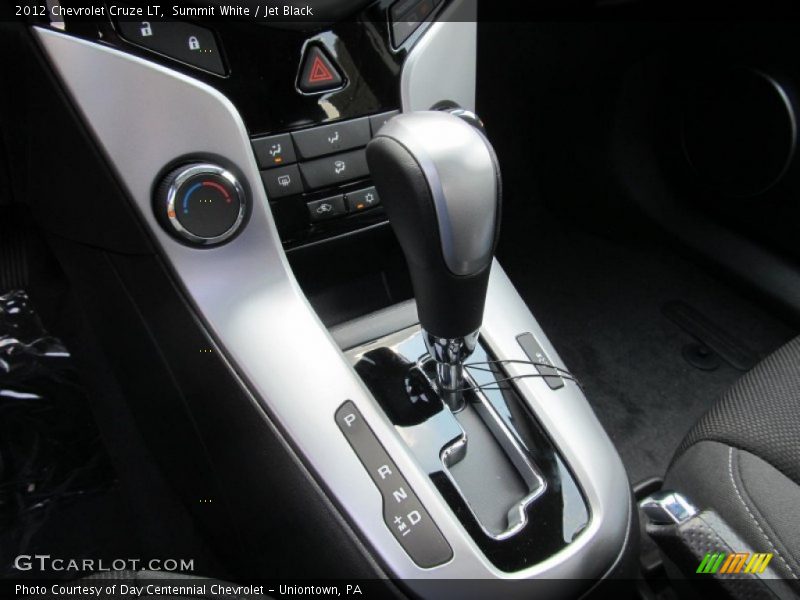 Summit White / Jet Black 2012 Chevrolet Cruze LT
