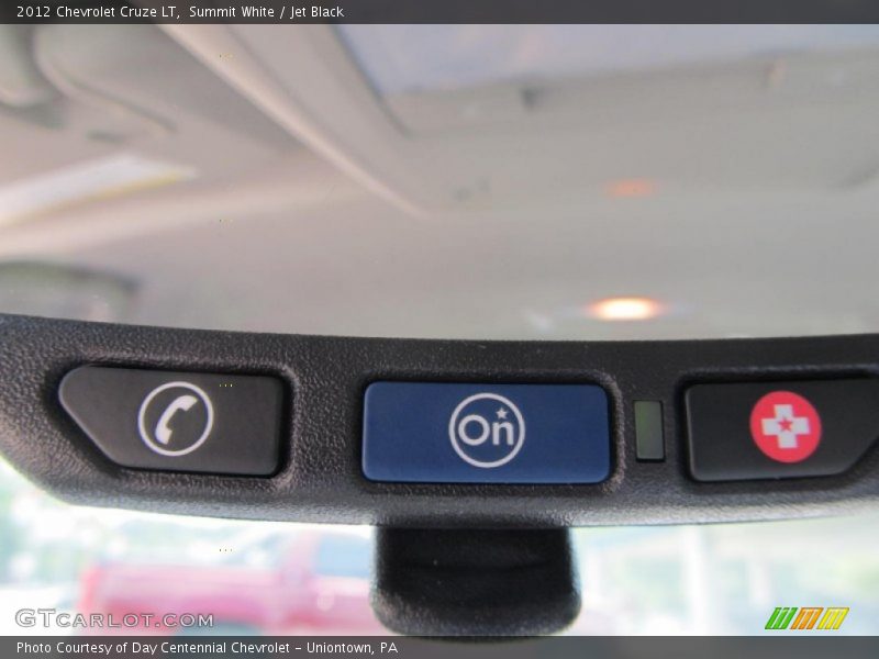 Summit White / Jet Black 2012 Chevrolet Cruze LT