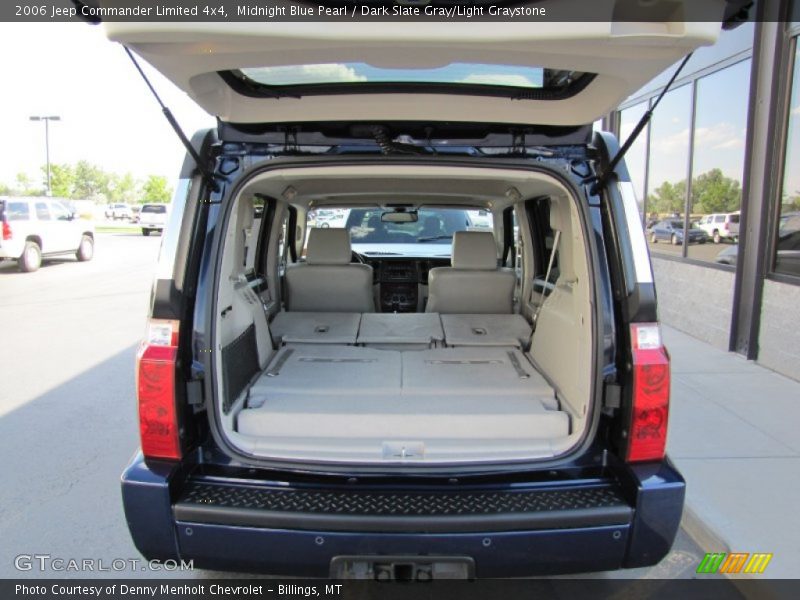 Midnight Blue Pearl / Dark Slate Gray/Light Graystone 2006 Jeep Commander Limited 4x4