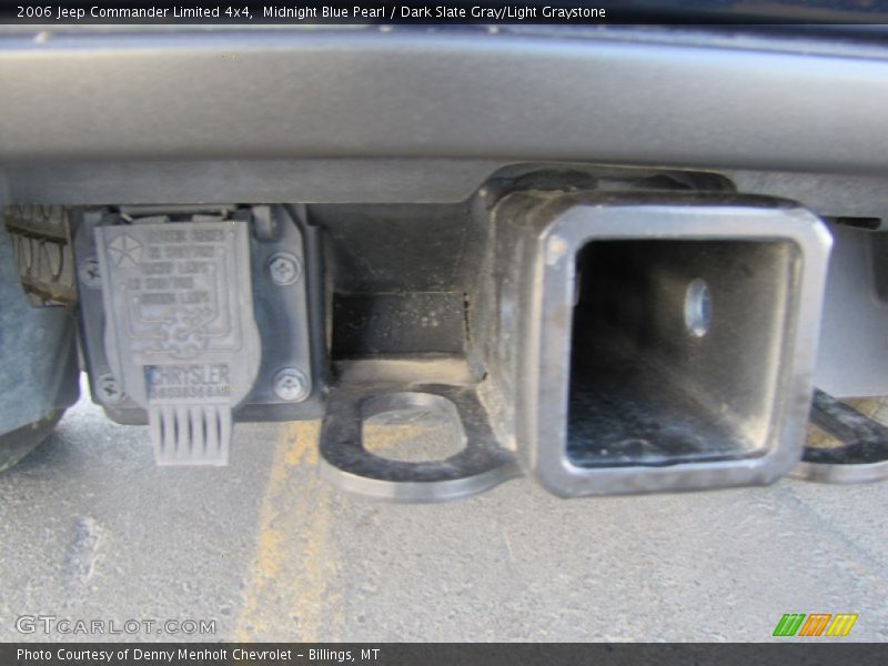 Midnight Blue Pearl / Dark Slate Gray/Light Graystone 2006 Jeep Commander Limited 4x4