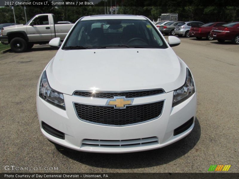 Summit White / Jet Black 2012 Chevrolet Cruze LT