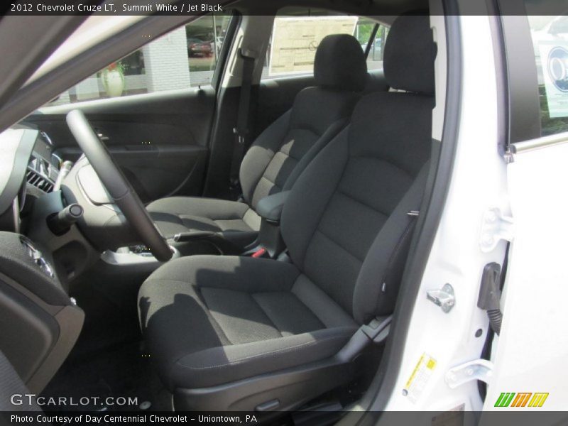 Summit White / Jet Black 2012 Chevrolet Cruze LT