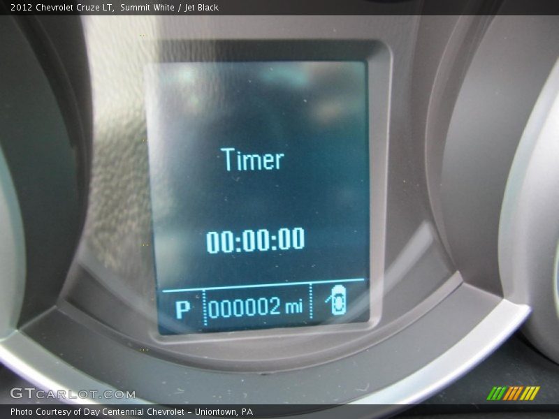 Summit White / Jet Black 2012 Chevrolet Cruze LT